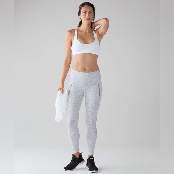 Lululemon Light N Breezy Tank Built in Bra Activewear Yoga Run Gym Workout - Picture 5 of 15